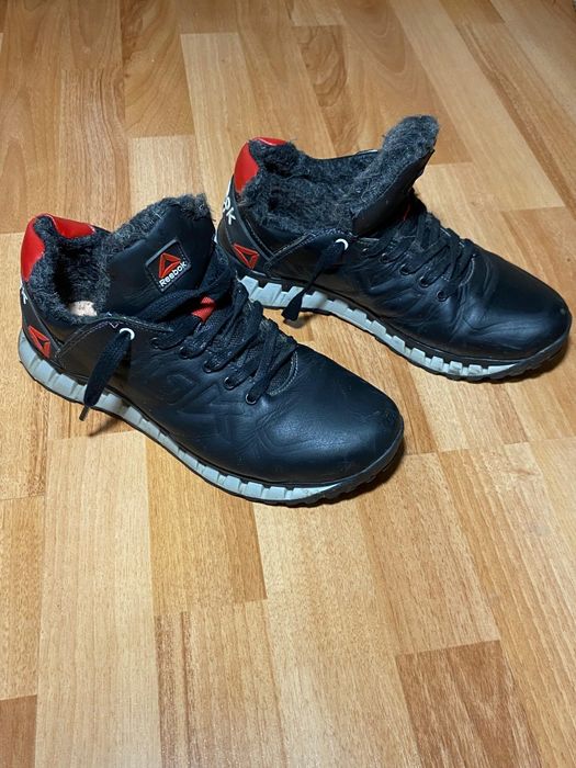 Шкіряні зимові кросівки