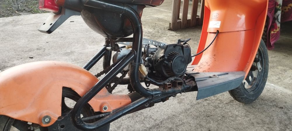 Продам дитячий саморобний 2тактний мопед.