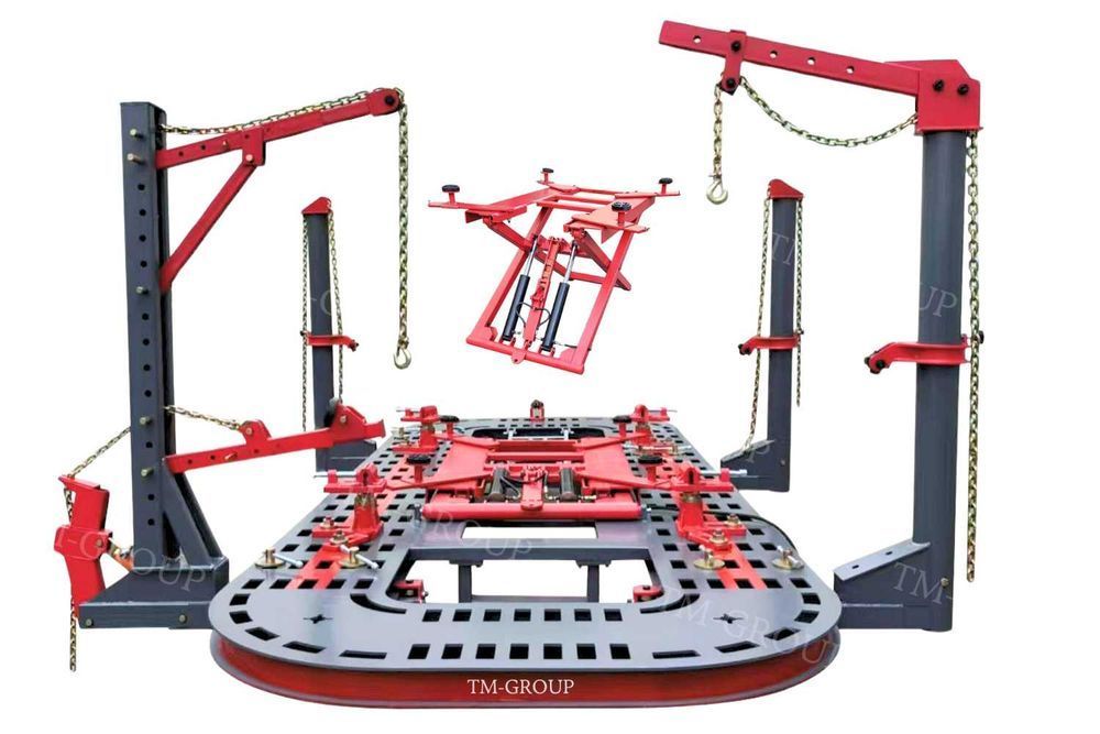 Rama naprawcza 4T 4x DOZER! płyta blacharska z podnośnikiem TM-GROUP