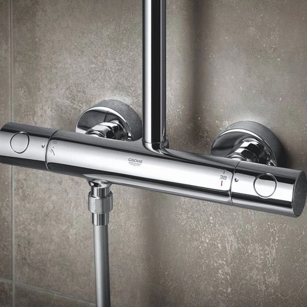 Душова система з термостатом Grohe QuickFix Vitalio Start250- 26697000