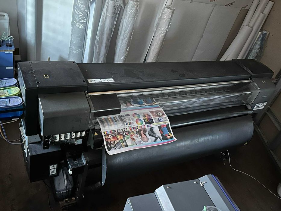 Друкуючий плотер Hp 9000s з підігрівом під відновлення, на запчастини.