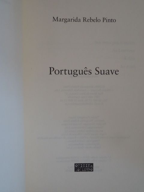 Português Suave de Margarida Rebelo Pinto