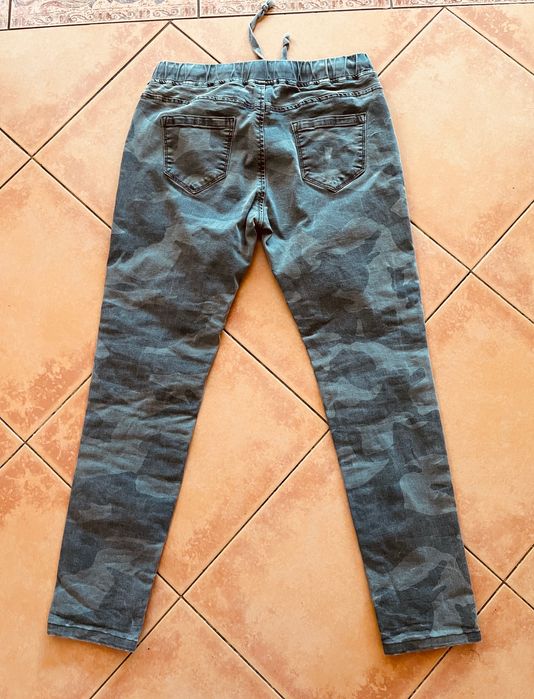 Jeansy joggery moro S/M