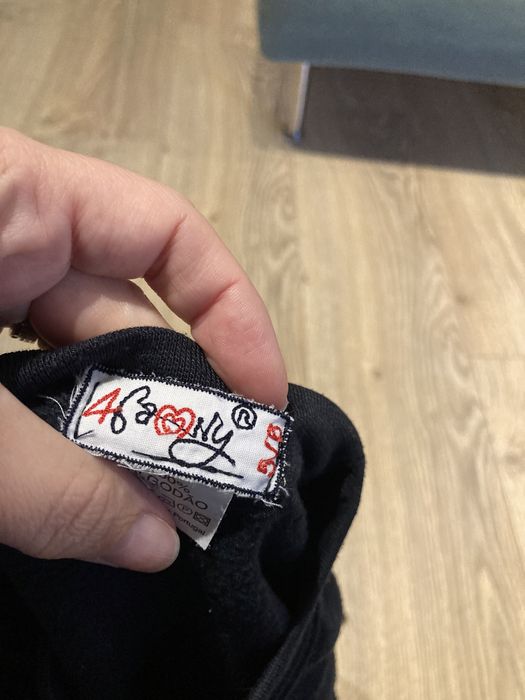 Sweat de algodão azul escura