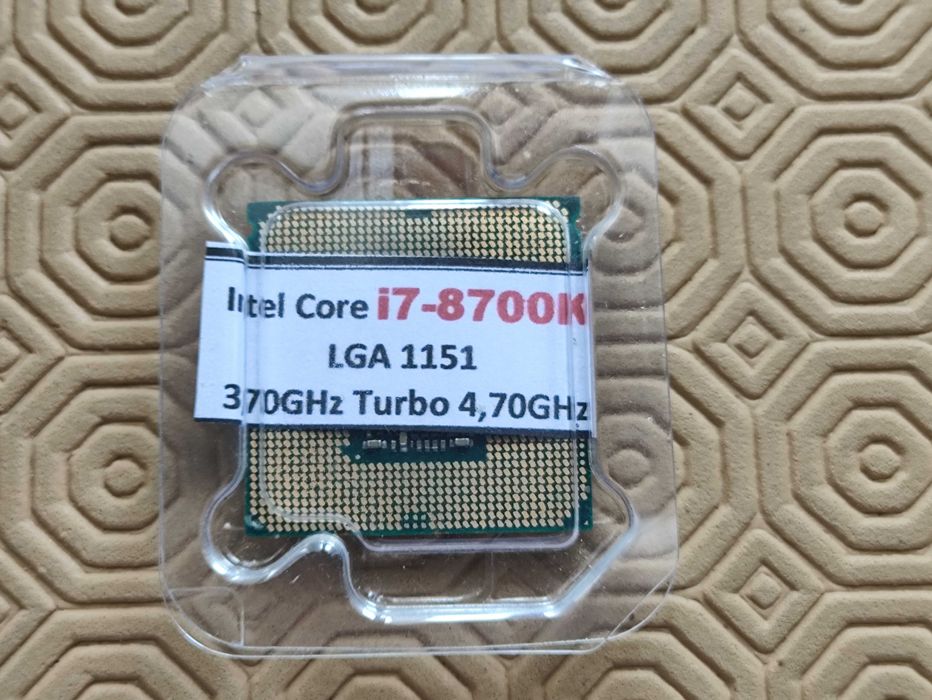 Processadores i7-8700K 3,70Ghz Turbo 4,70Ghz