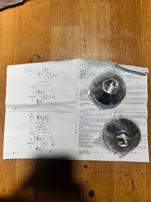 Bateria prysznicowa Vigour Clivia model 7514.3026