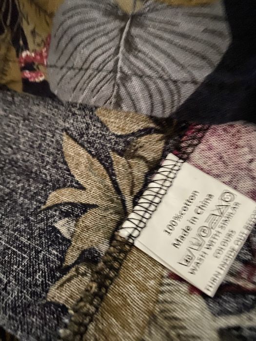 Długa bawełniana sukienka maxi boho kwiatowy print