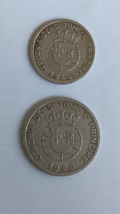 Moedas de 1948 de S.Tomé e Príncipe