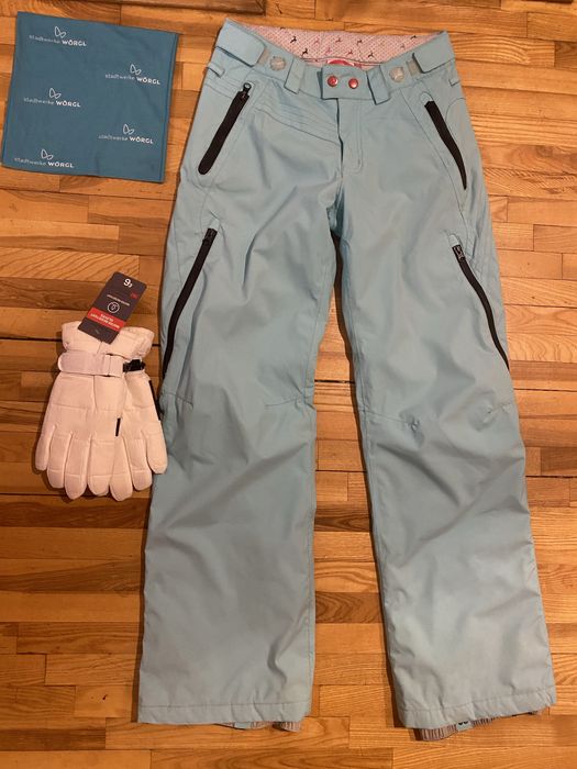 Костюм лижний жіночий S-M  балаклава+рукавиці в ідеальн стані