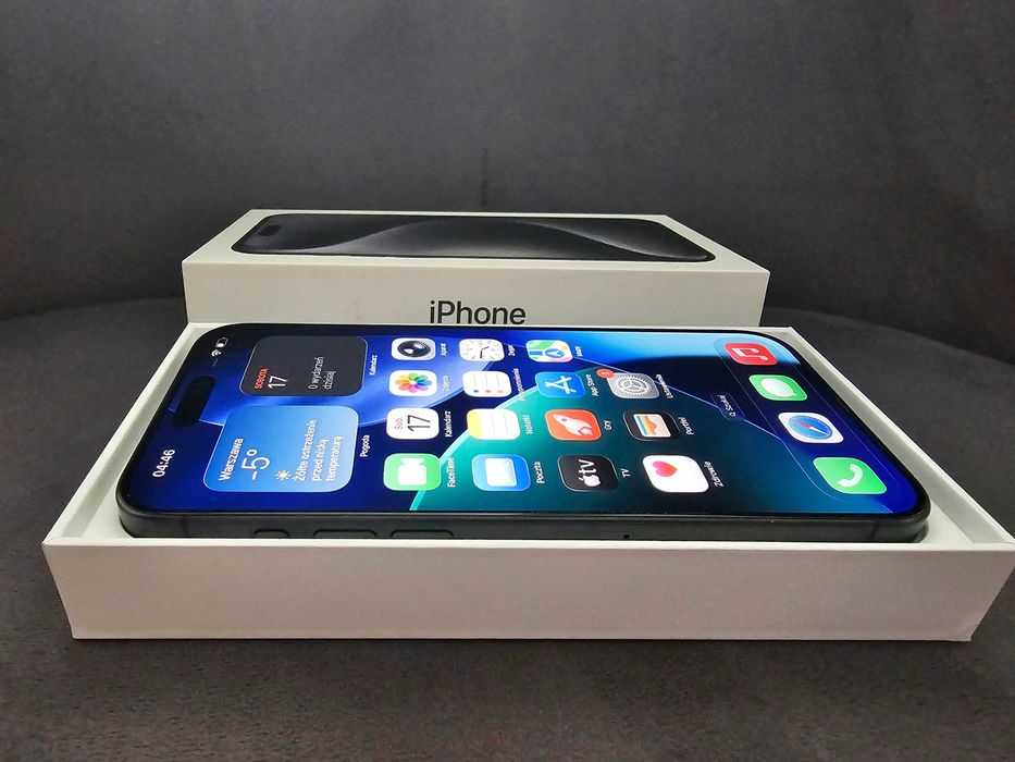 Apple iPhone 15 Pro Max / 256 GB / JAK NOWY / Gwarancja!