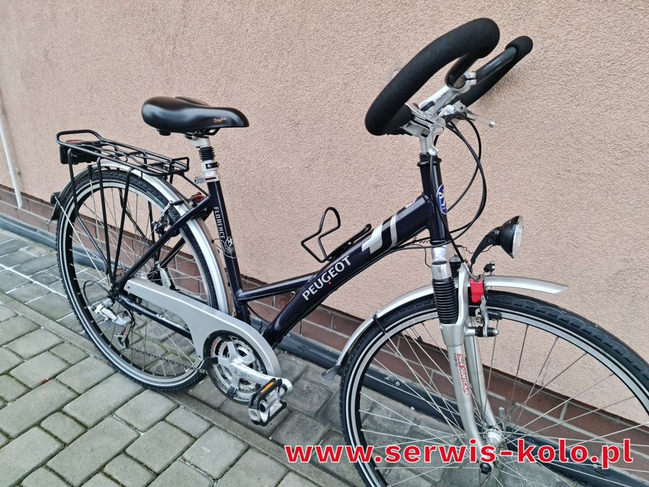 Rower damski damka PEUGEOT koła 28 SHIMANO aluminium rabat WYSYŁKA