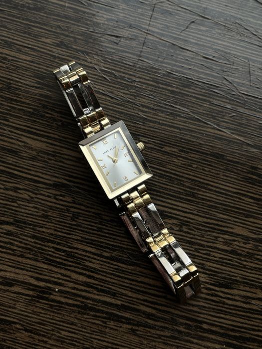 -45%$ Anne Klein часы с бриллиантом квадратний прямокутний годинник