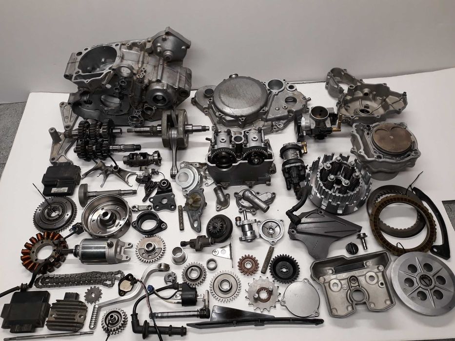 suzuki ltr 450 czesci kartery skrzynia glowica kosz modul wtrysk wal