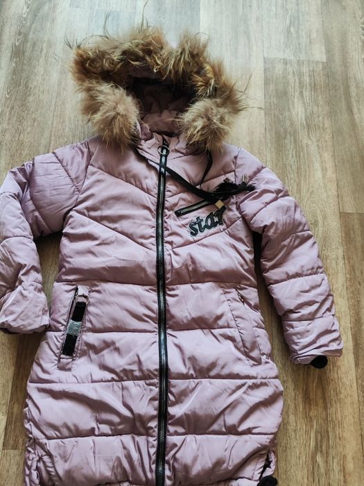 Зимнее пальто на девочку