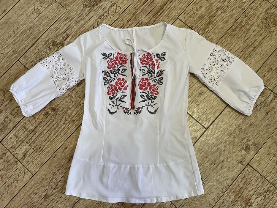 Вишиванка стрейчева, сорочка з вишивкою, XS