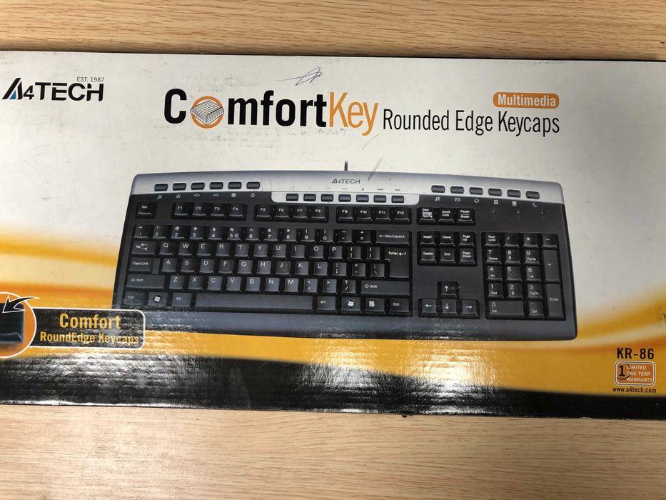 Klawiatura Multimedialna A4 Tech ComfortKey KR-86 USB
