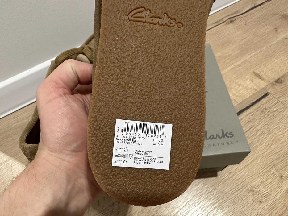 Mokasyny Clarks Wallabee Evo