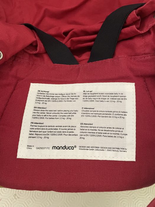 Marsúpio manduca porta bebé 0-20 kg