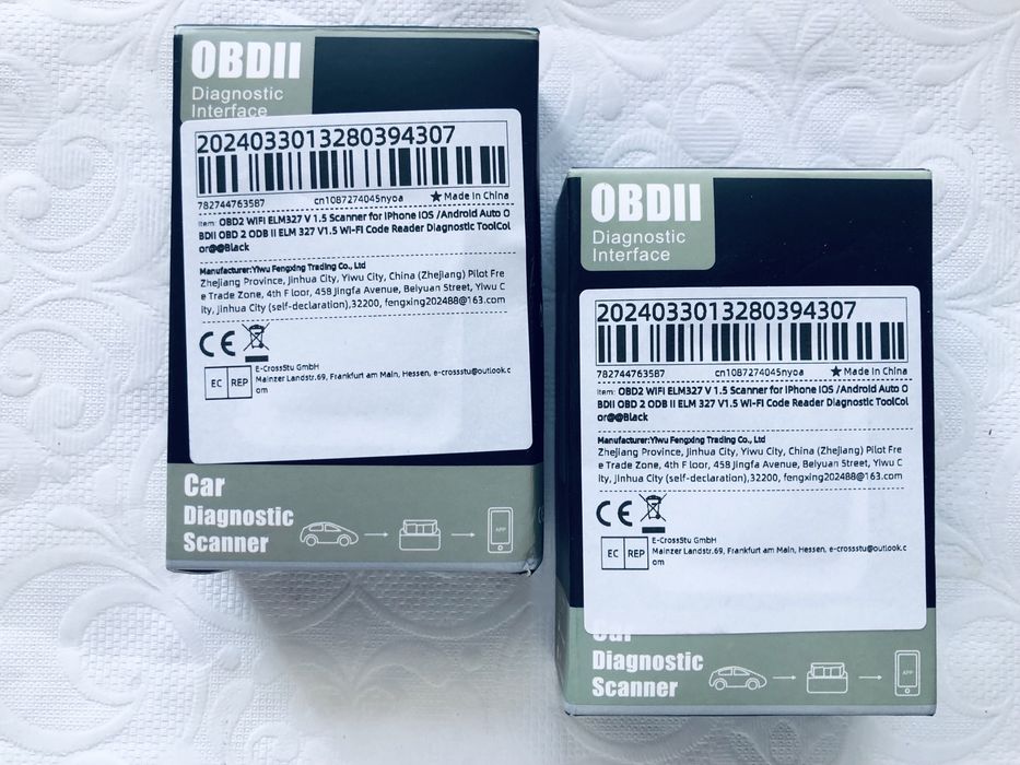 OBD2 с Wi- Fi ELM327 V 1,5 авто сканер диагностический адаптер наличии