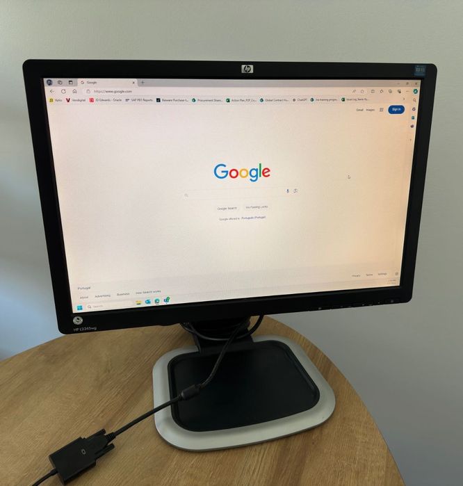 HP 24’ monitor original preto