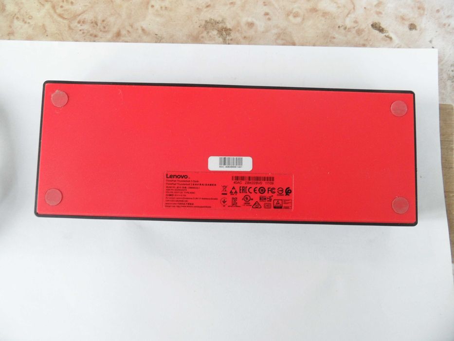 ThinkPad Thunderbolt 3 Workstation Dock