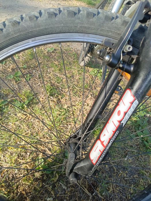 Rower MTB GIANT Terrago ALU | Pełne DEORE | 27 biegów | Suntour XCR