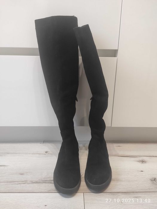 Ботфорти на хутрі 37,5р. 24 см