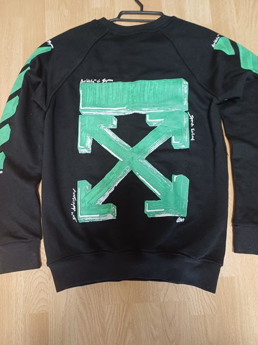 Bluza bez kaptura off white