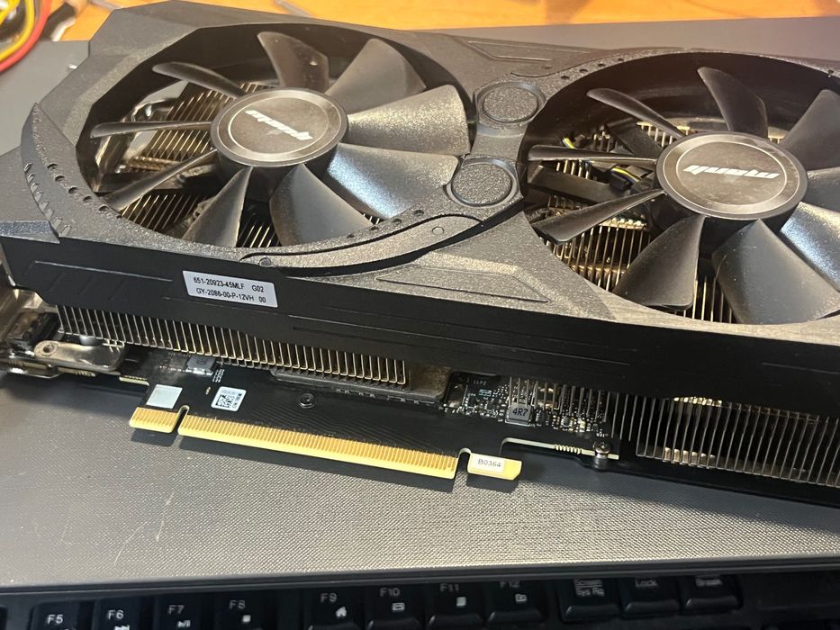 Продам відеокарту MANLI GeForce RTX 3070. На пломбах, перевірена, повний комплект
