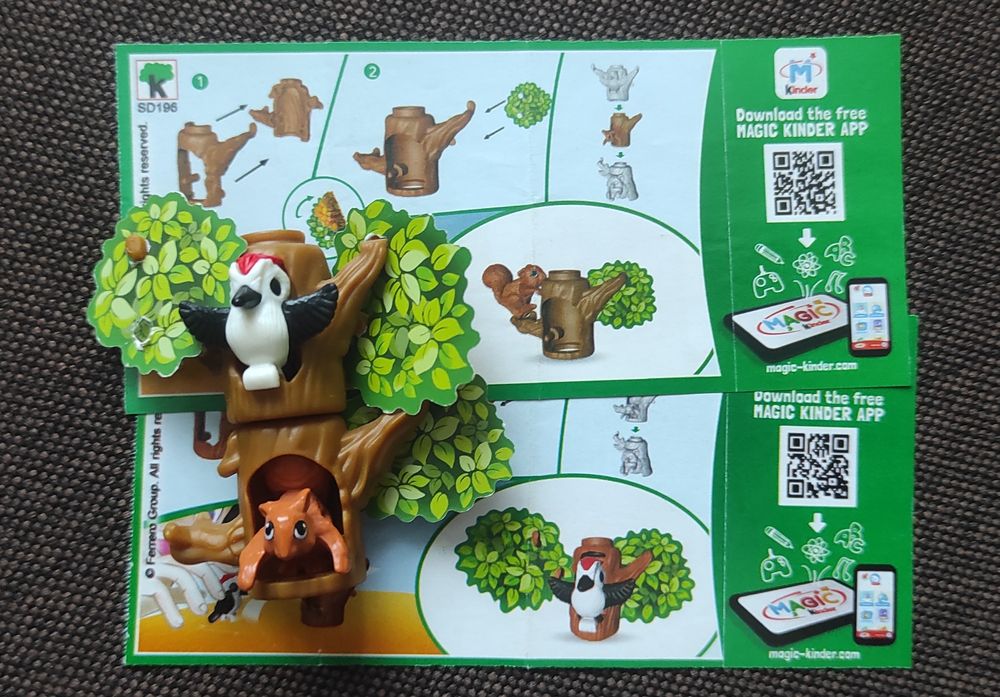 Киндер фигурки серии