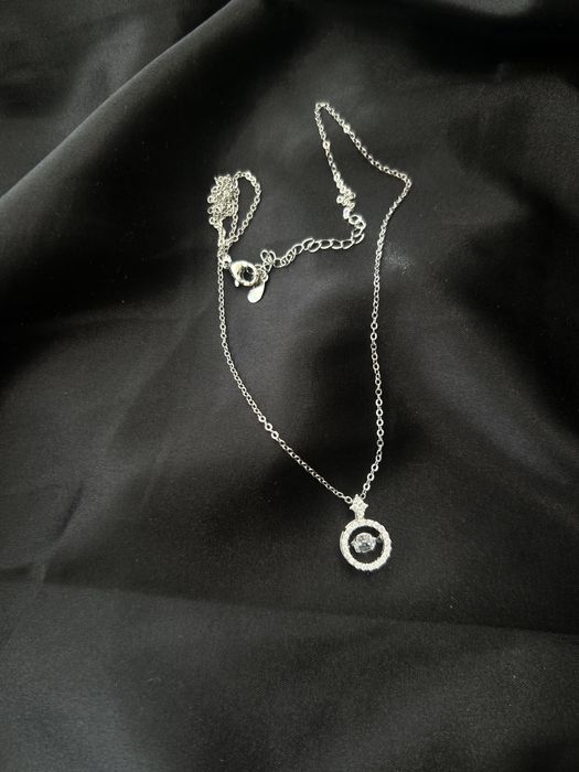 Підвіска срібло і муасаніт