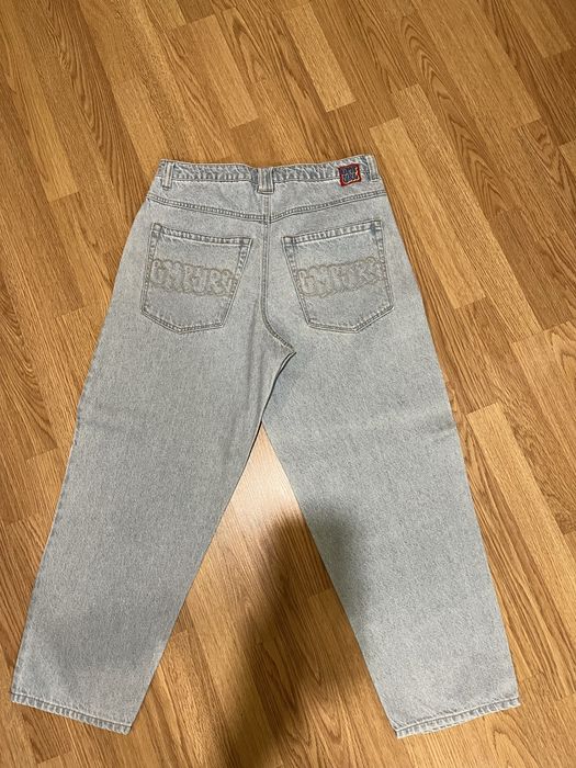 empire baggy jeans голубі