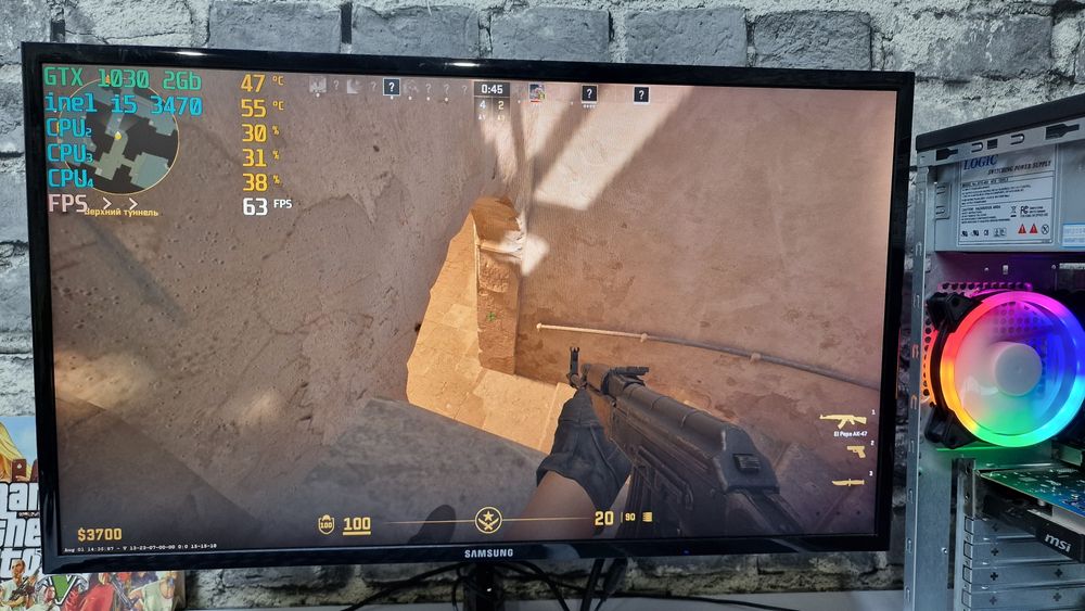 Игровой і5 gtx1030 2gb Dota2 GtaV Cs2