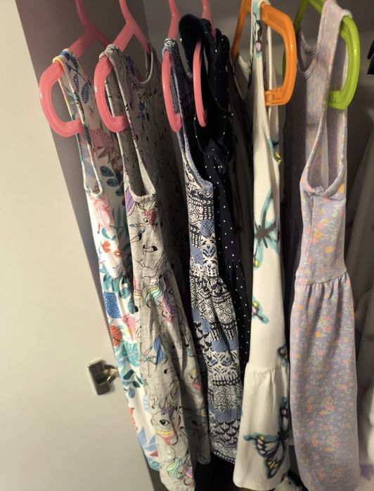 6 sukienek na lato h&m 122/128