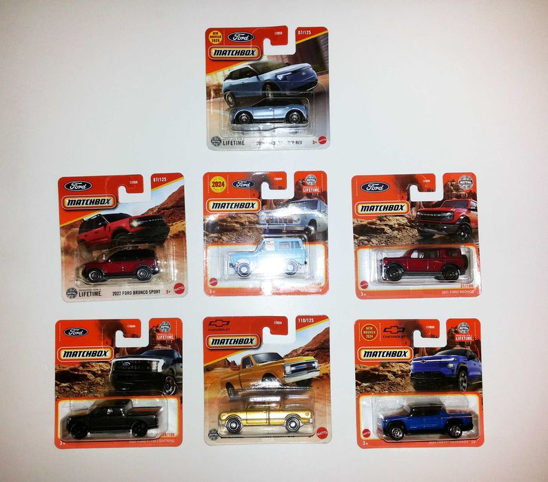 Carros de Coleção da Marca Matchbox - Miniaturas Escala 1/64