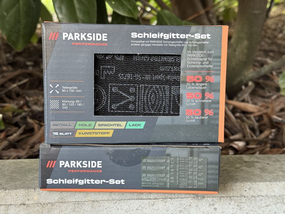 набір шліфувальних сіток PARKSIDE PERFORMANCE 80х130мм