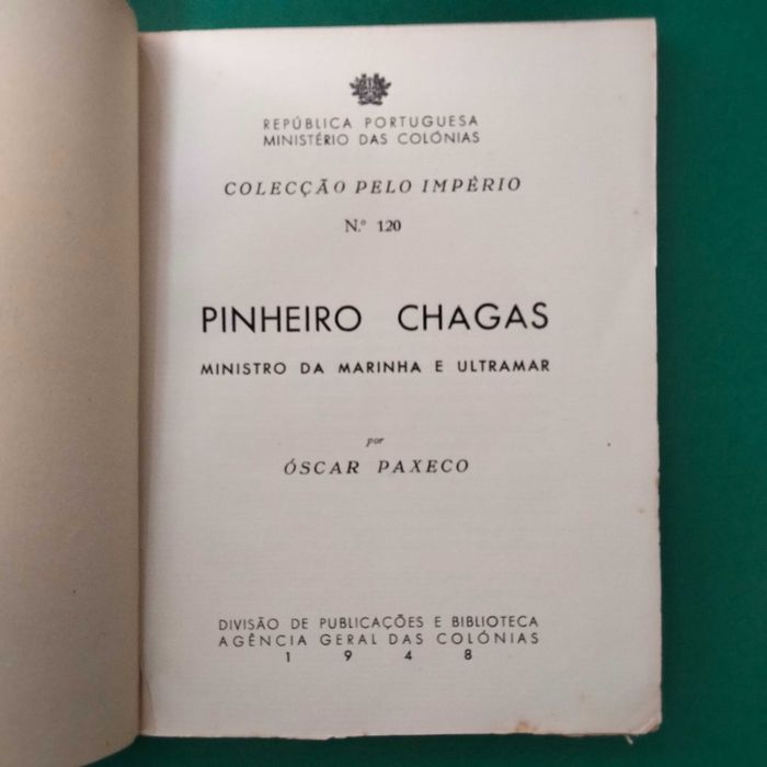 Pinheiro Chagas Ministro da Marinha e Ultramar por Óscar Pacheco