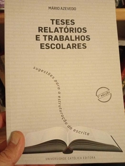 Teses, Relatórios e Trabalhos Escolares – Mário Azevedo – 5.ª edição