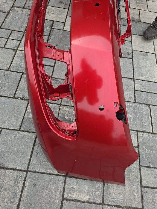 Vw golf vi zderzak 6 przód przedni la3x otwory spryski  czujniki