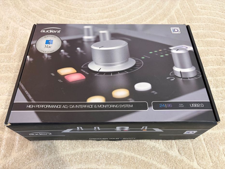 Audient iD22 — Interface de Áudio Profissional — Excelentes Prés & Conversores