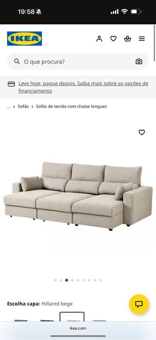 Sofá Eskilstuna IKEA
