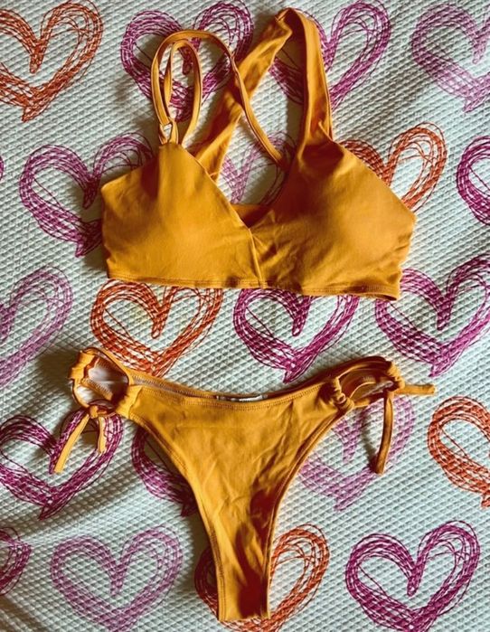 Conjunto Biquíni laranja
