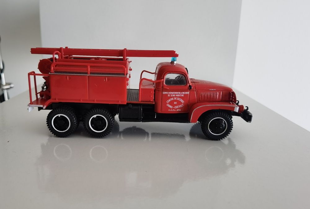 Camião Bombeiros Pompiers Hachette