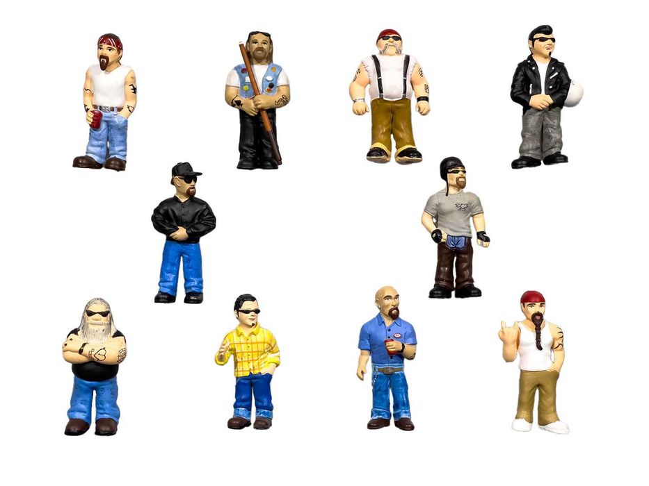 Figuras diversas em PVC