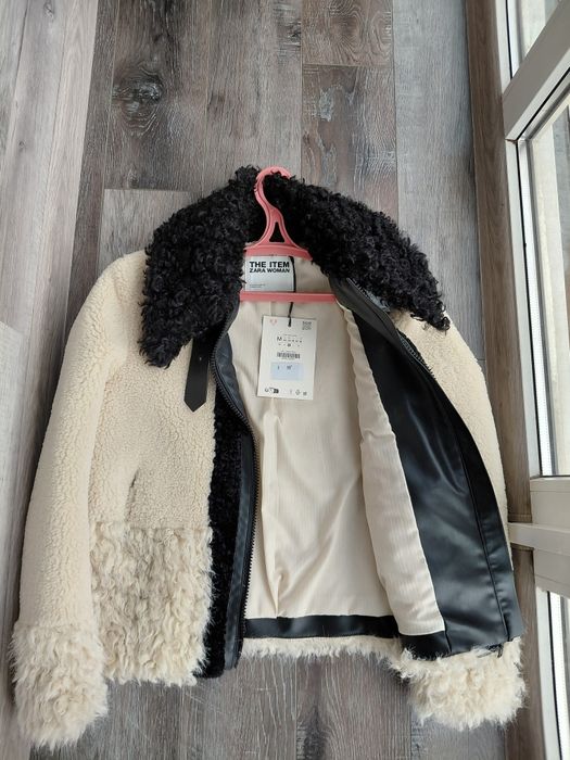Дублянка Zara куртка пальто