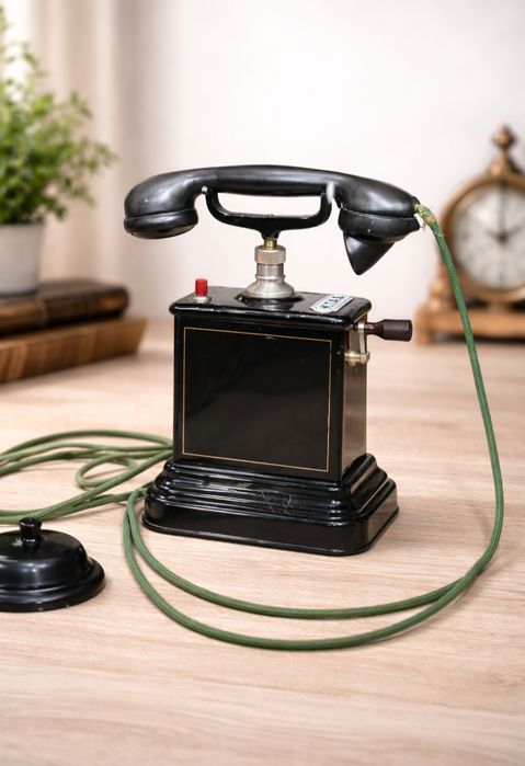 Telefon retro stylowy „candlestick” – vintage