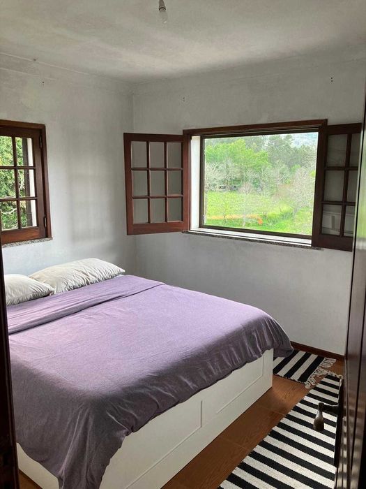 Apartamento (T3) com jardin é piscina, ate 3-4 pessoas em natureza perto Ponte de Lima