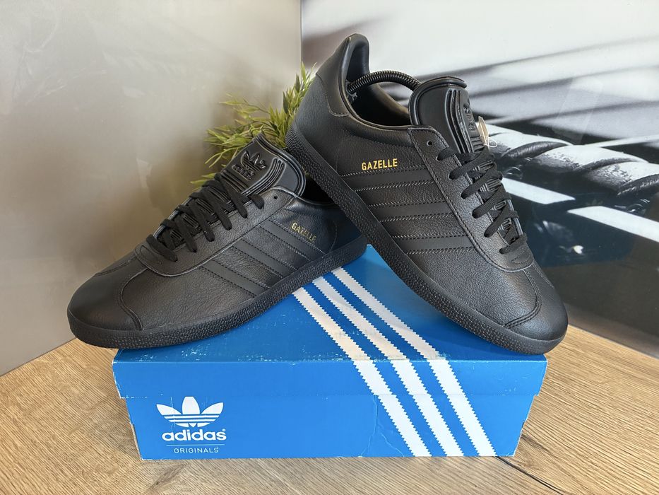 Adidas „Gazelle” Czarne Rozmiar 44 2/3 nowe.