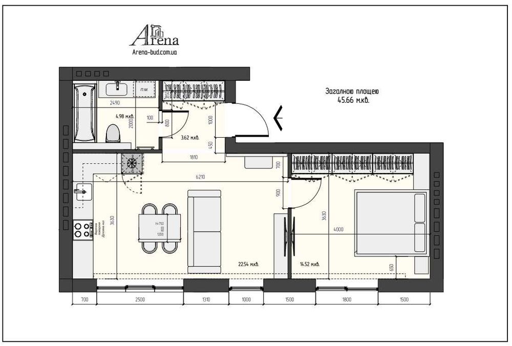Продаж новобудови. ЖК "ARENA HILLS" на схилах гір. Закарпаття.
