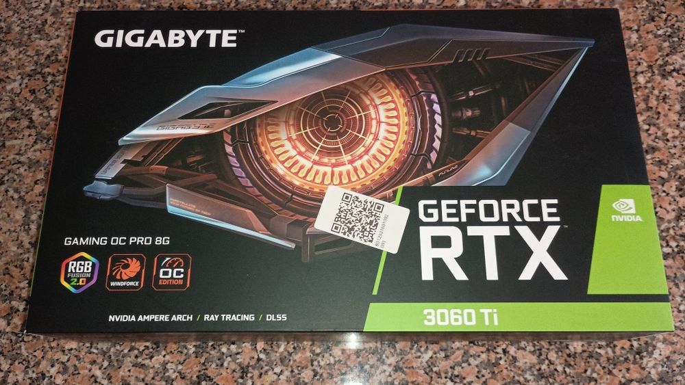 RTX 3060 Ti Gigabyte Gaming OC Pro